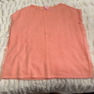 Lilly Pulitzer Coral Knit Top
